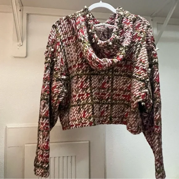 Zara Tweed Women's Hoodie - Picture 2 of 4
